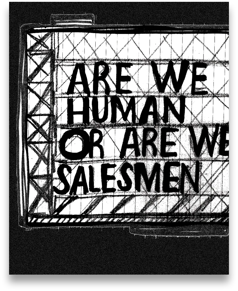Human or Salesmen